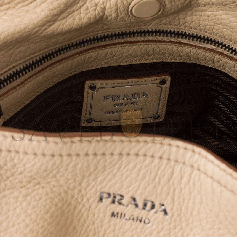 PRADA LARGE LEATHER TOTE BAG 1BG602 (38*32*14cm)